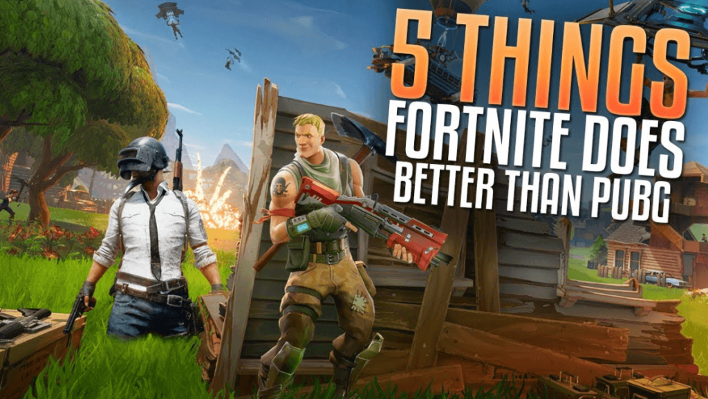 5 things Fortnite does better than PUBG