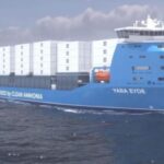 The world's first container ship to run on ammonia